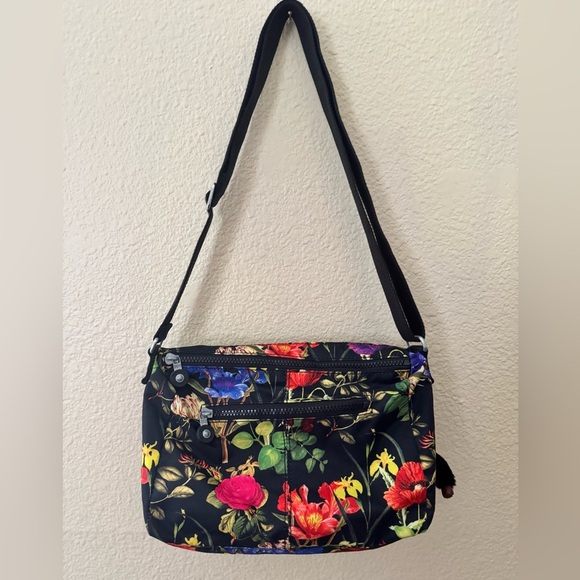 Kipling | Callie Floral Black Crossbody Purse - Picture 4 of 7